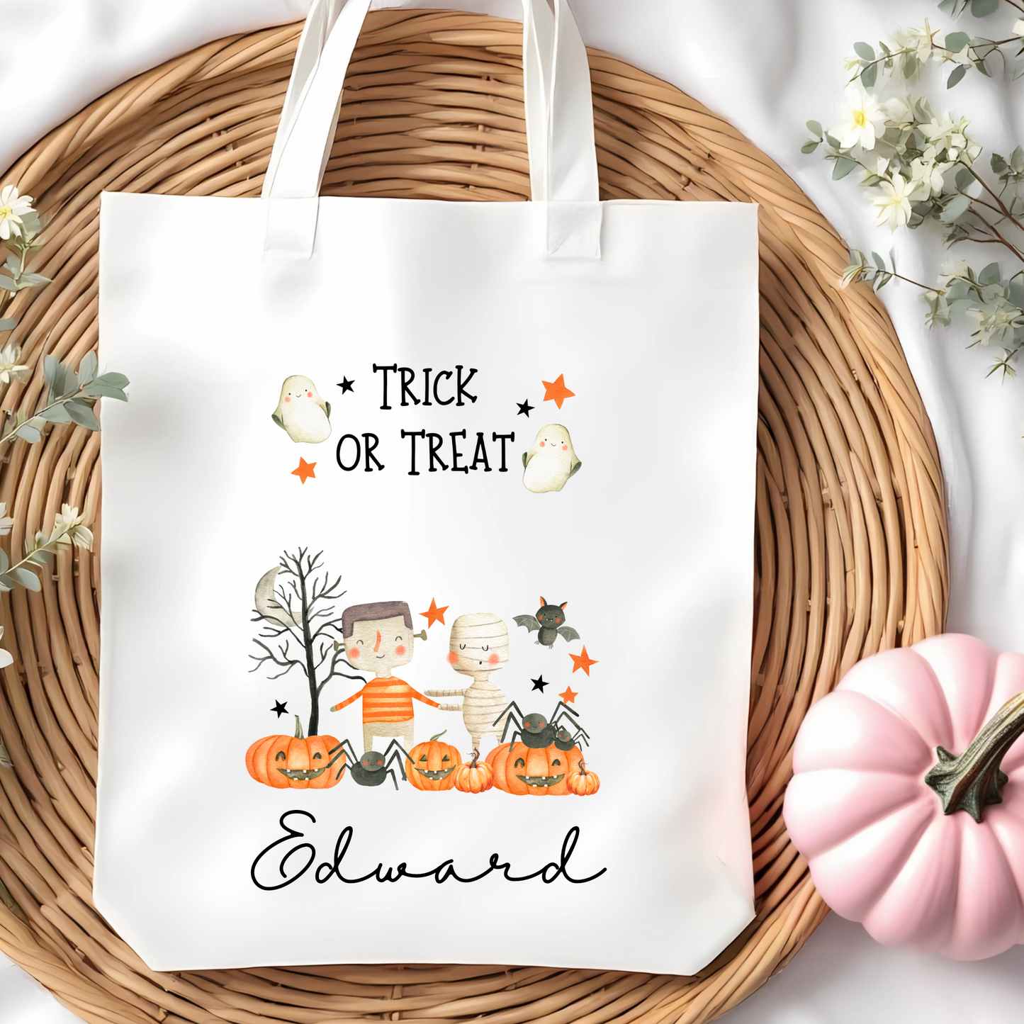 Halloween tote bag - Frankenstein