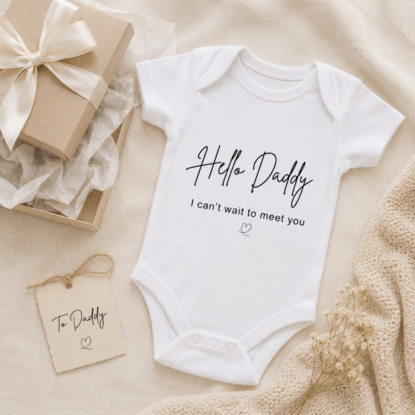 Daddy Reveal Pregnancy Announcement Vest
