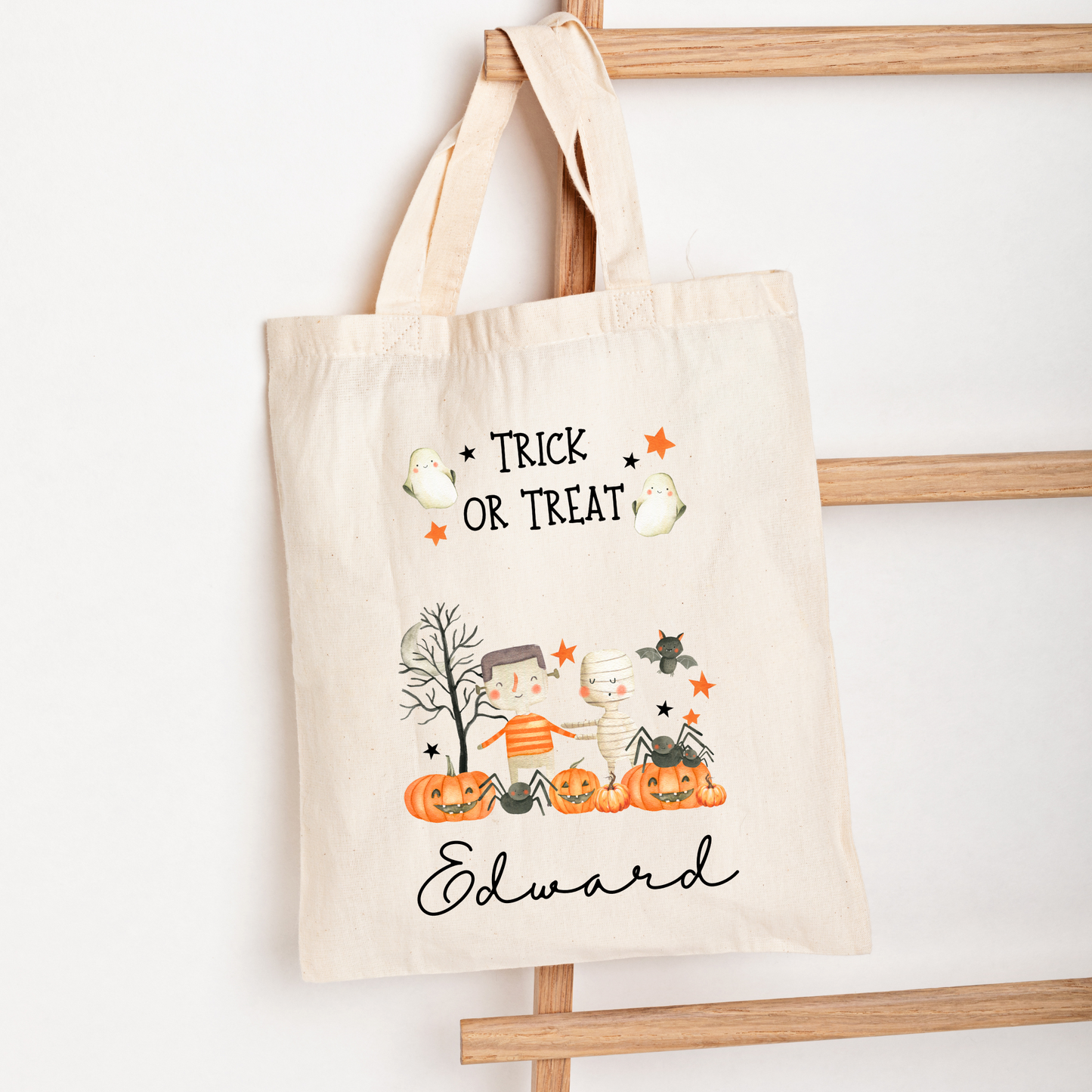 Halloween tote bag - Frankenstein