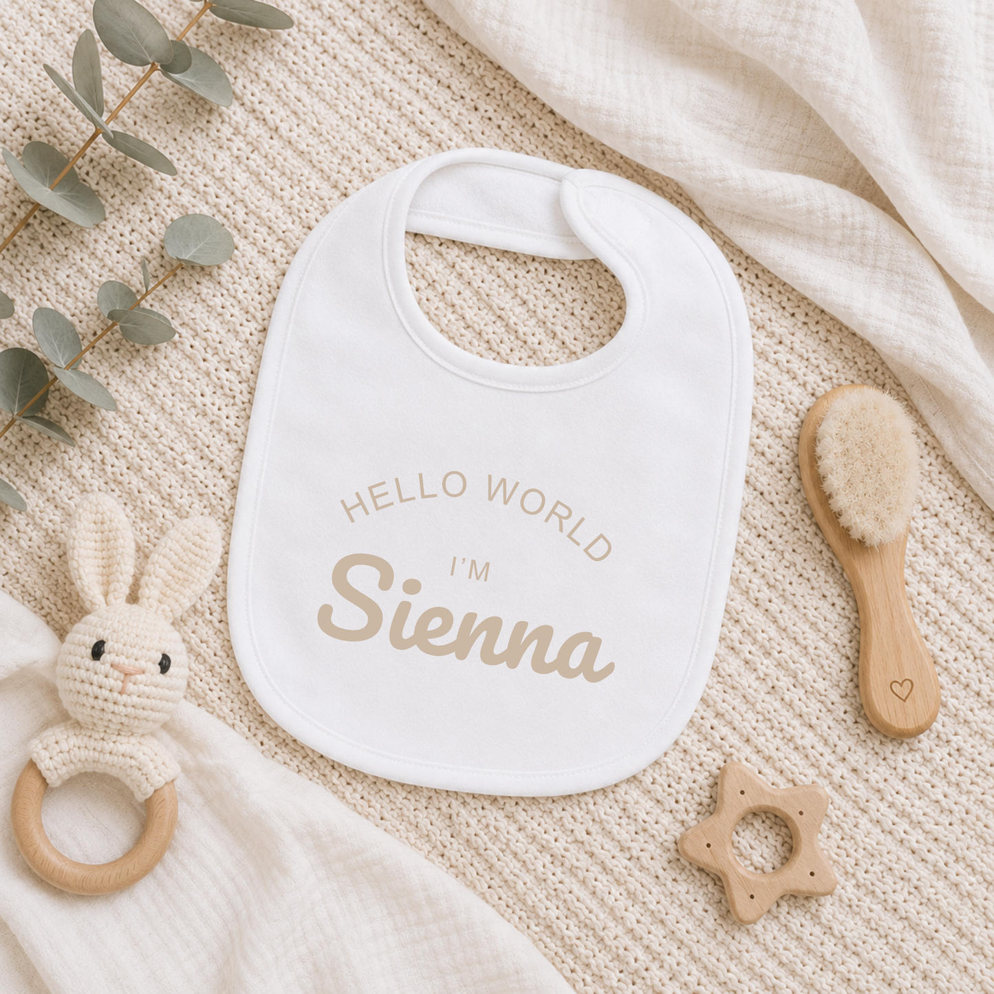 Personalised Hello World Sleepsuit