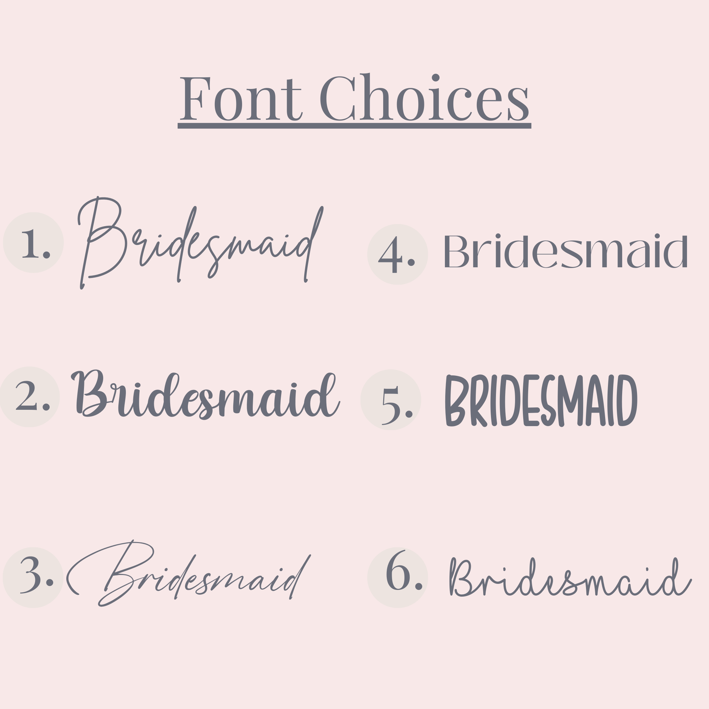 Personalised Bridal Party Sweatshirt