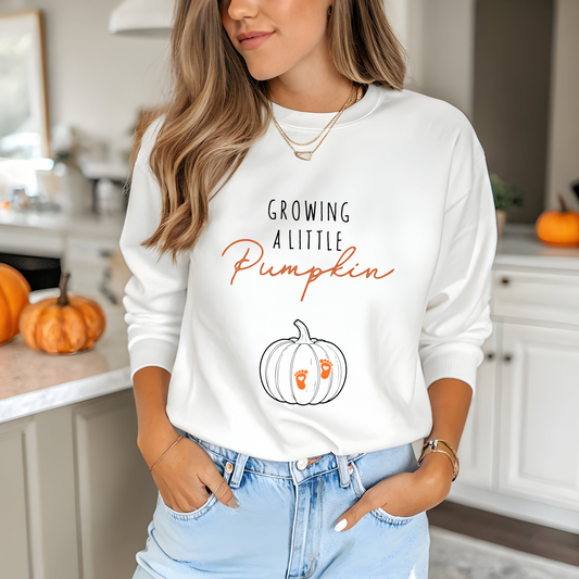 Halloween pregnancy announcement sweatshirt