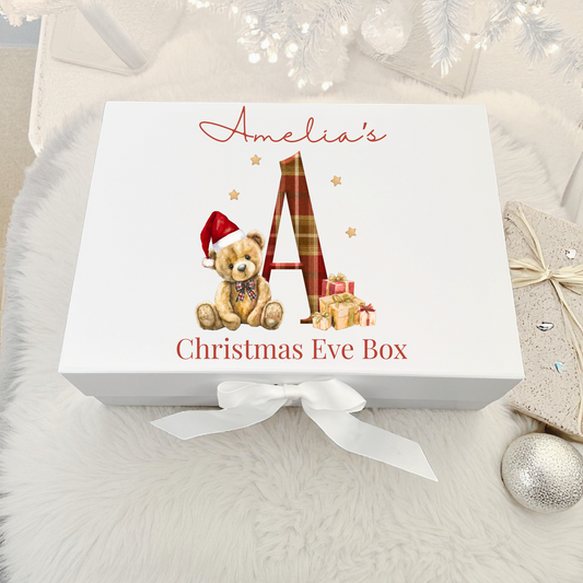 Christmas Eve Box - Tartan Initial