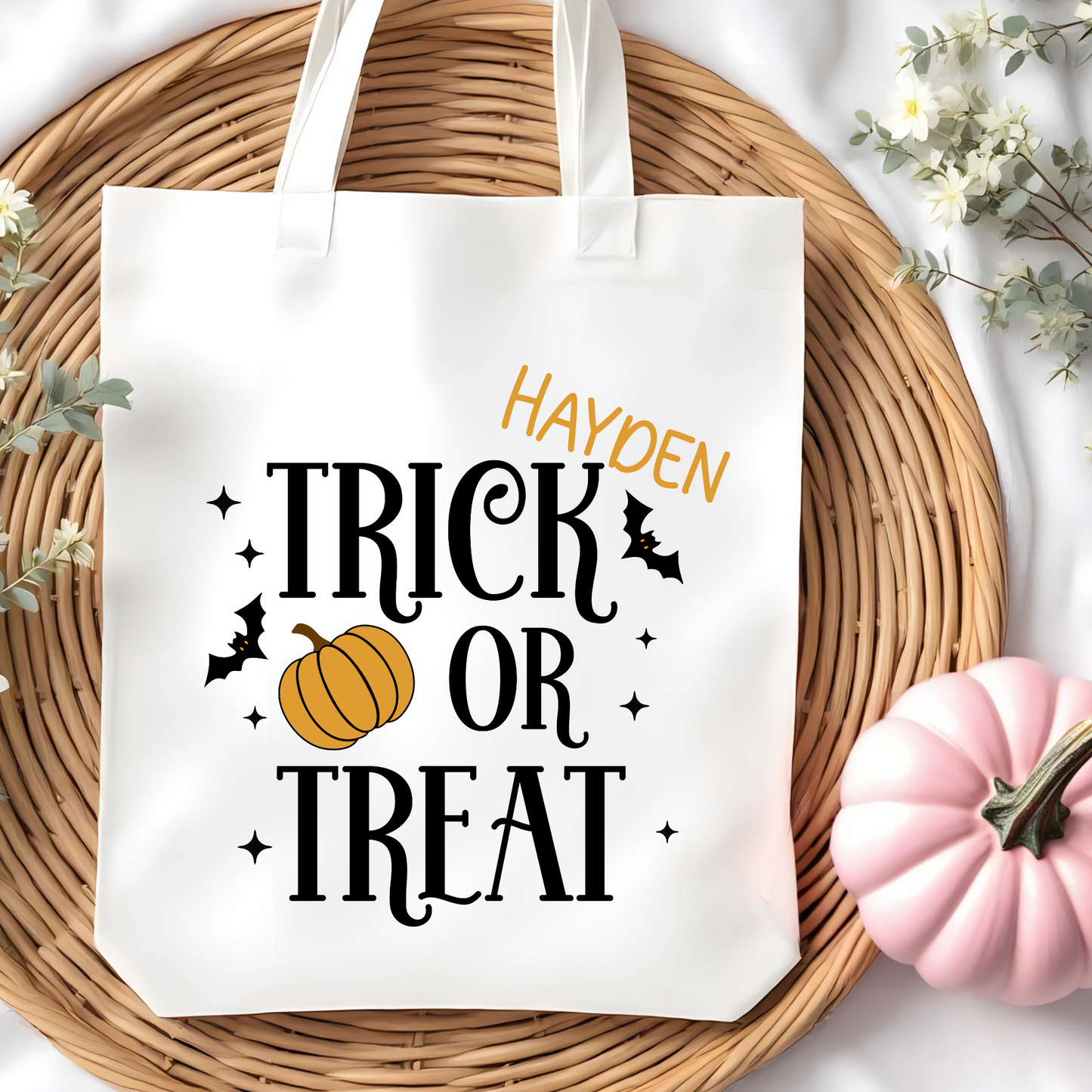 Halloween tote bag - Trick or Treat