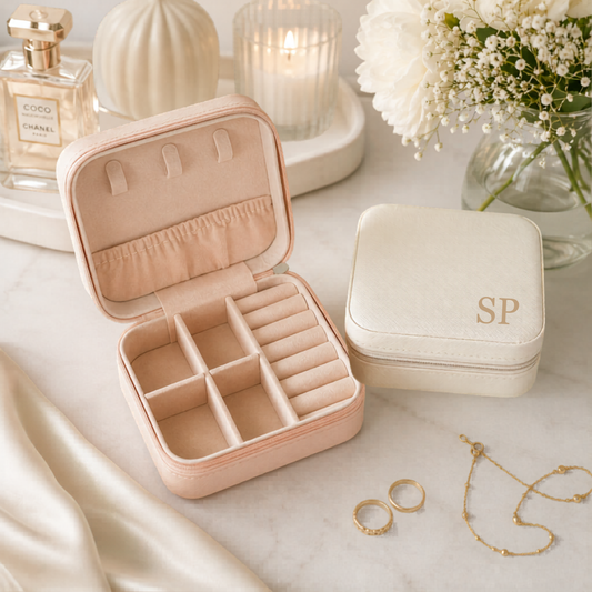 Personalised Travel Jewellery Box