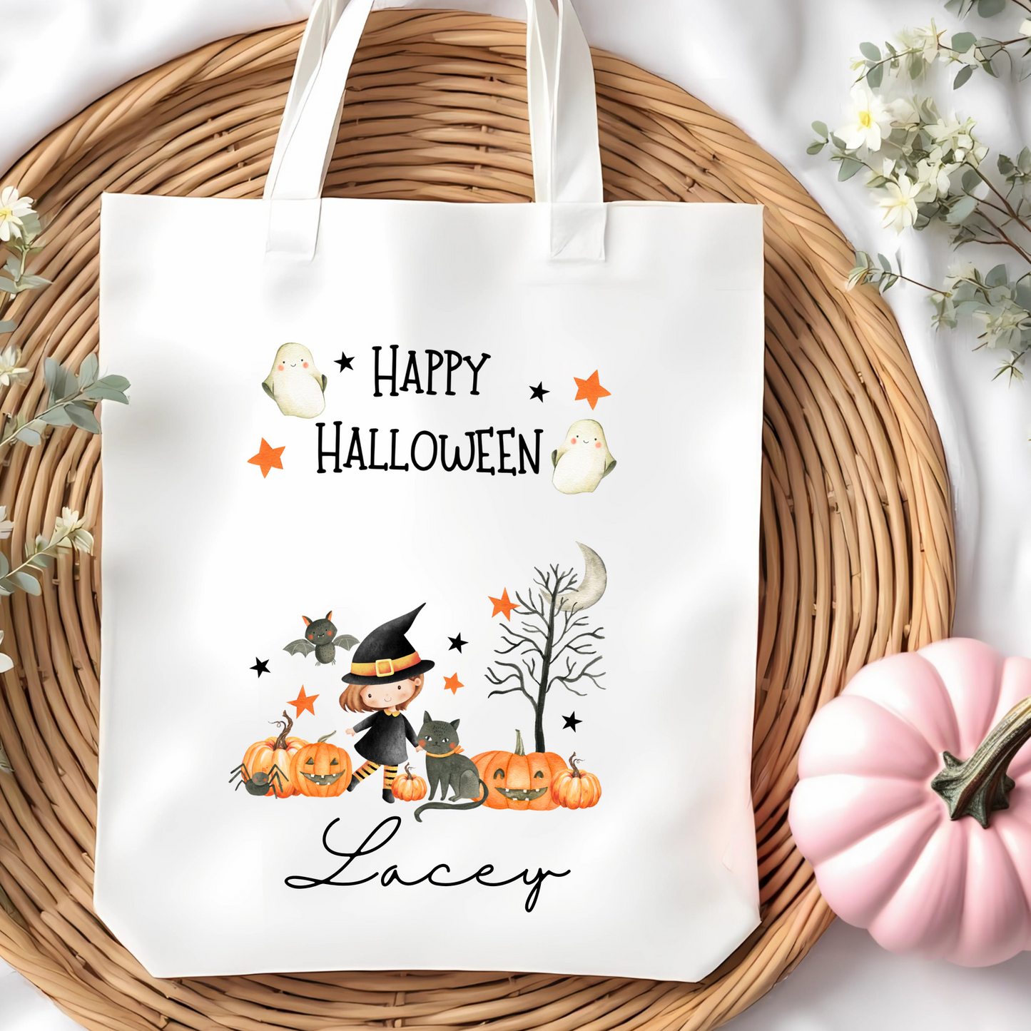 Halloween tote bag - Witch
