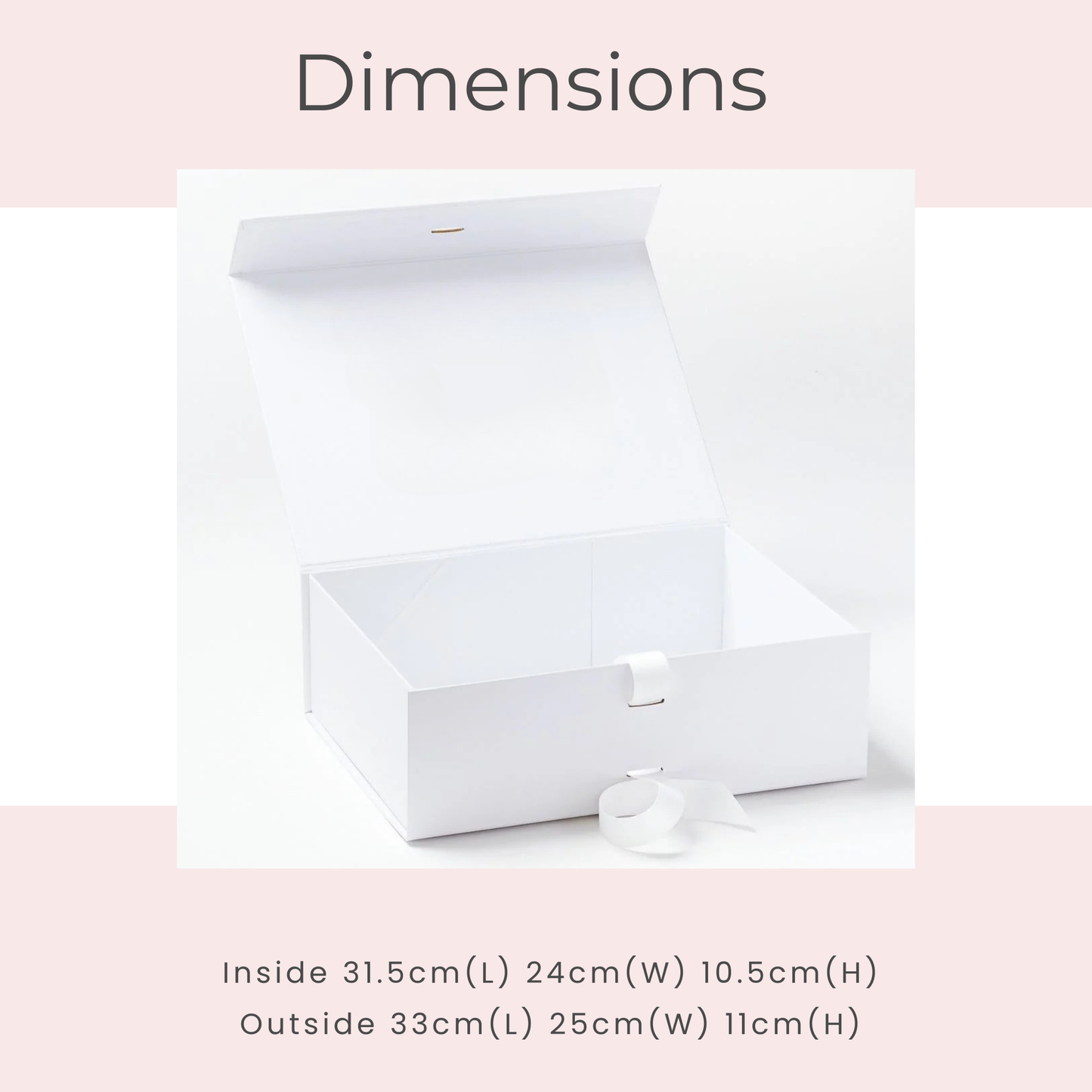 Baby gift box size and dimensions guide