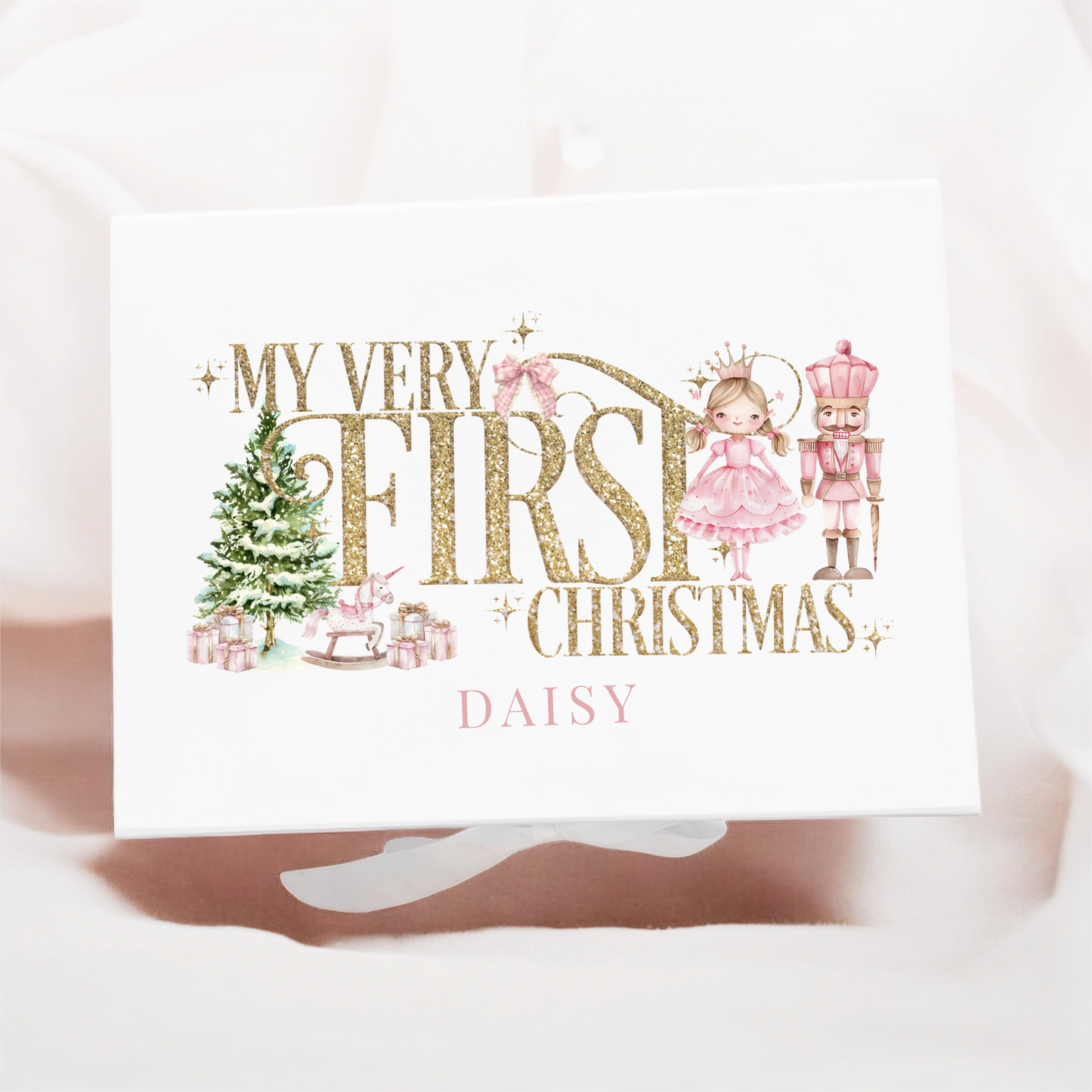 My First Christmas Gift Box - Nutcracker Pink