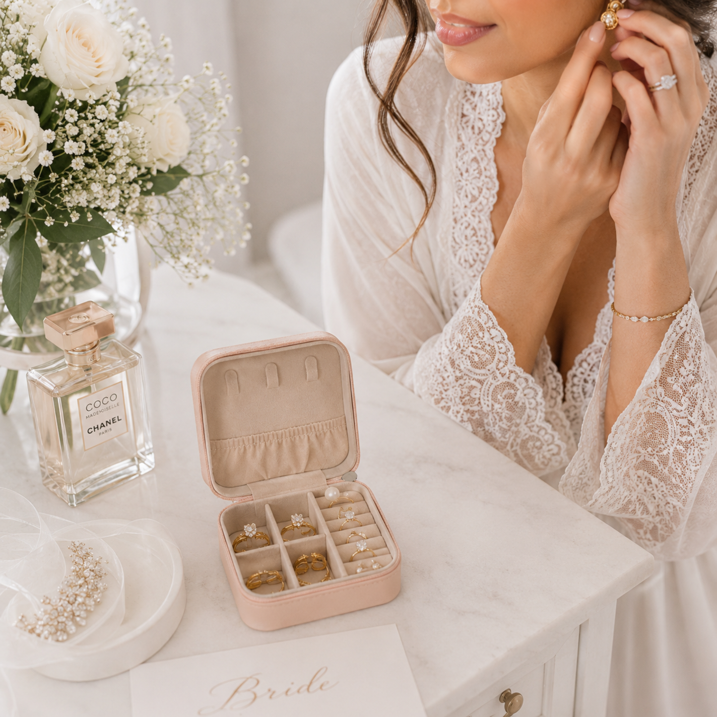 Personalised Travel Jewellery Box