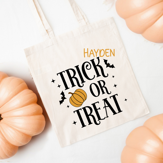 Halloween tote bag - Trick or Treat