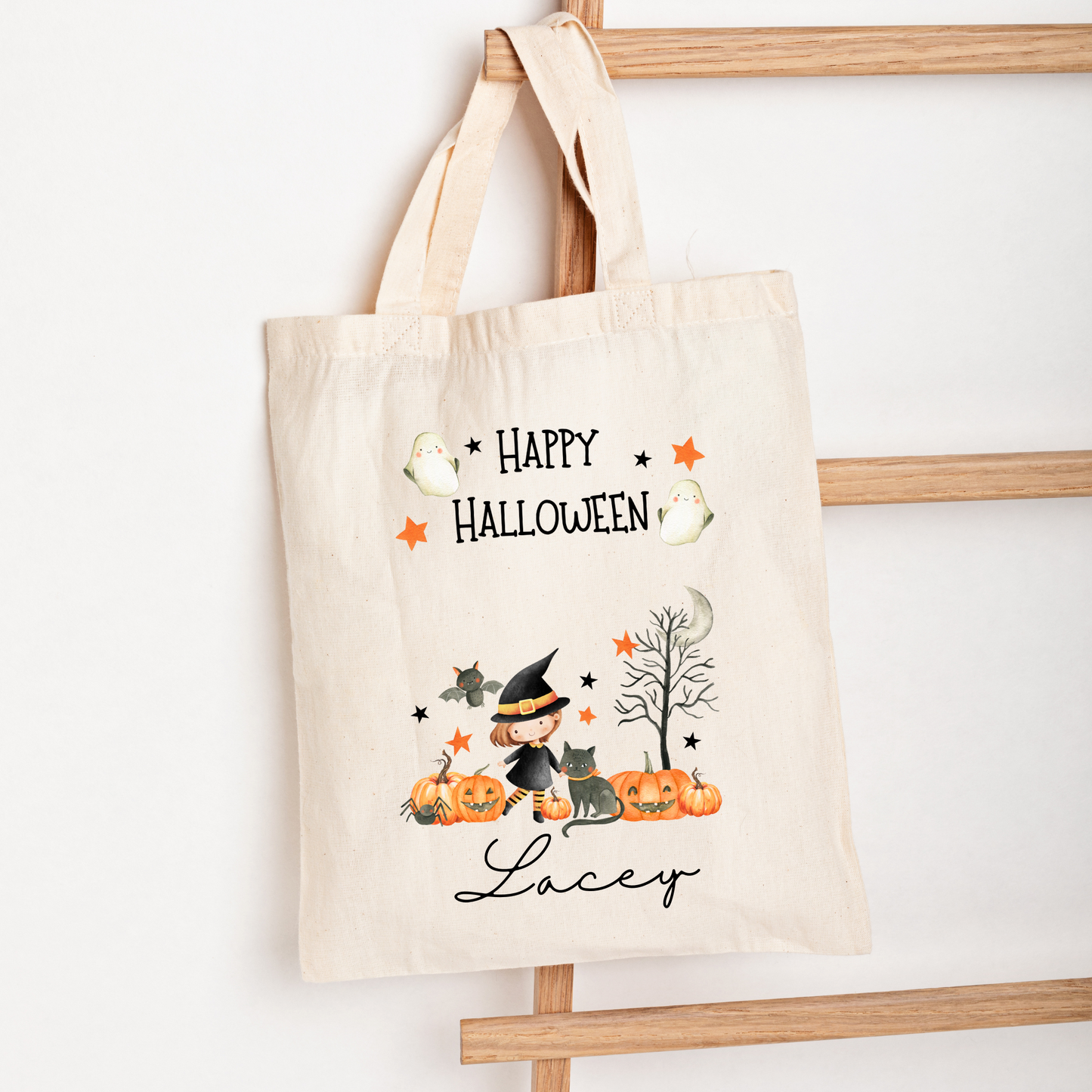 Halloween tote bag - Witch