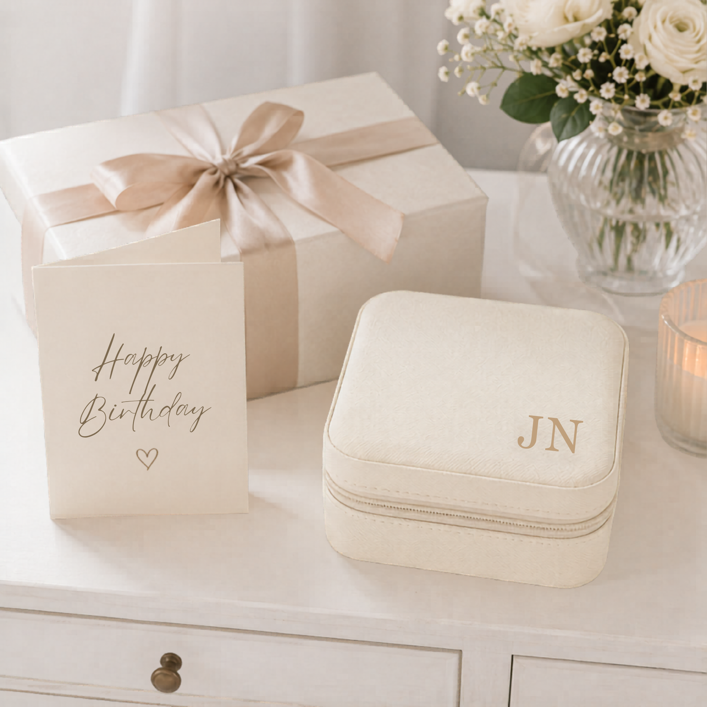 Personalised Travel Jewellery Box