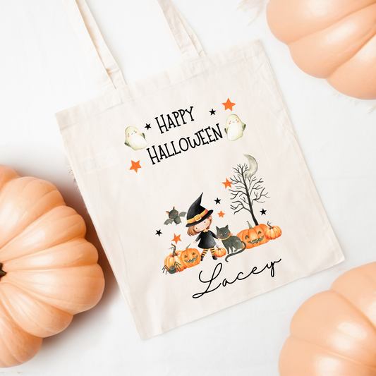 Halloween tote bag - Witch