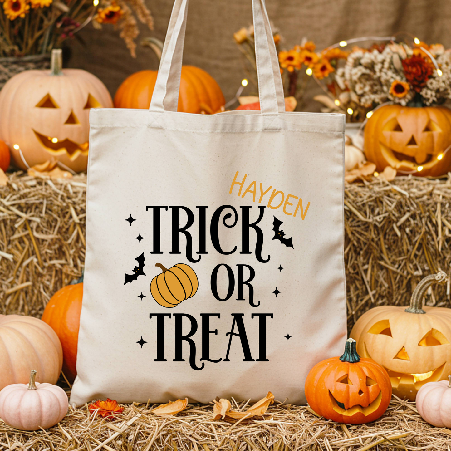 Halloween tote bag - Trick or Treat