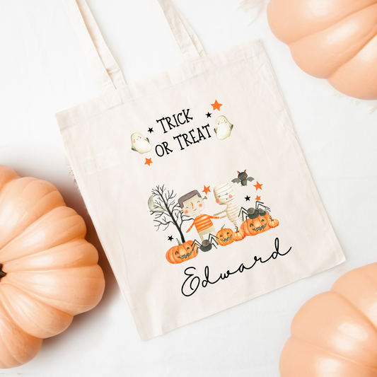 Halloween tote bag - Frankenstein