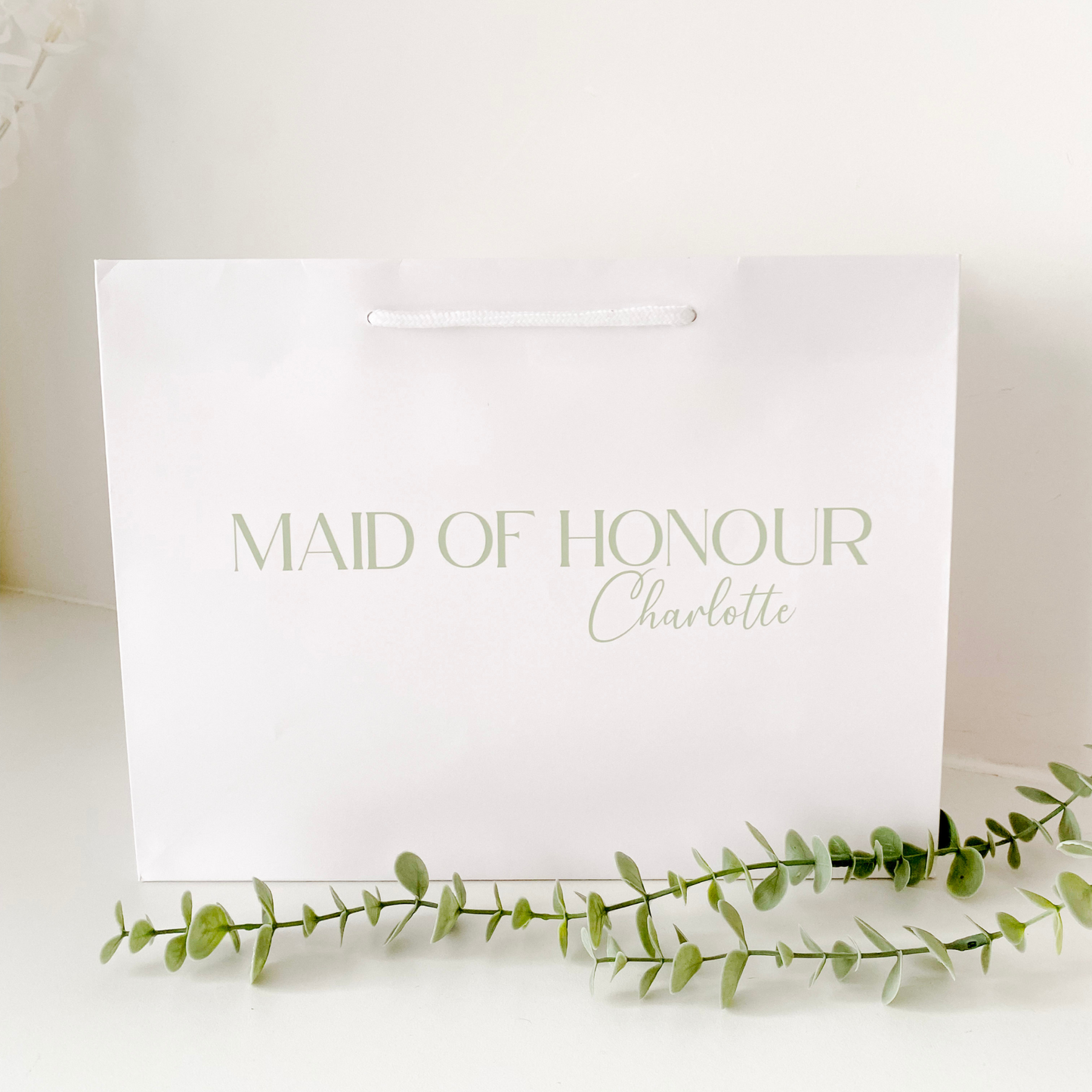 White Gift Bags