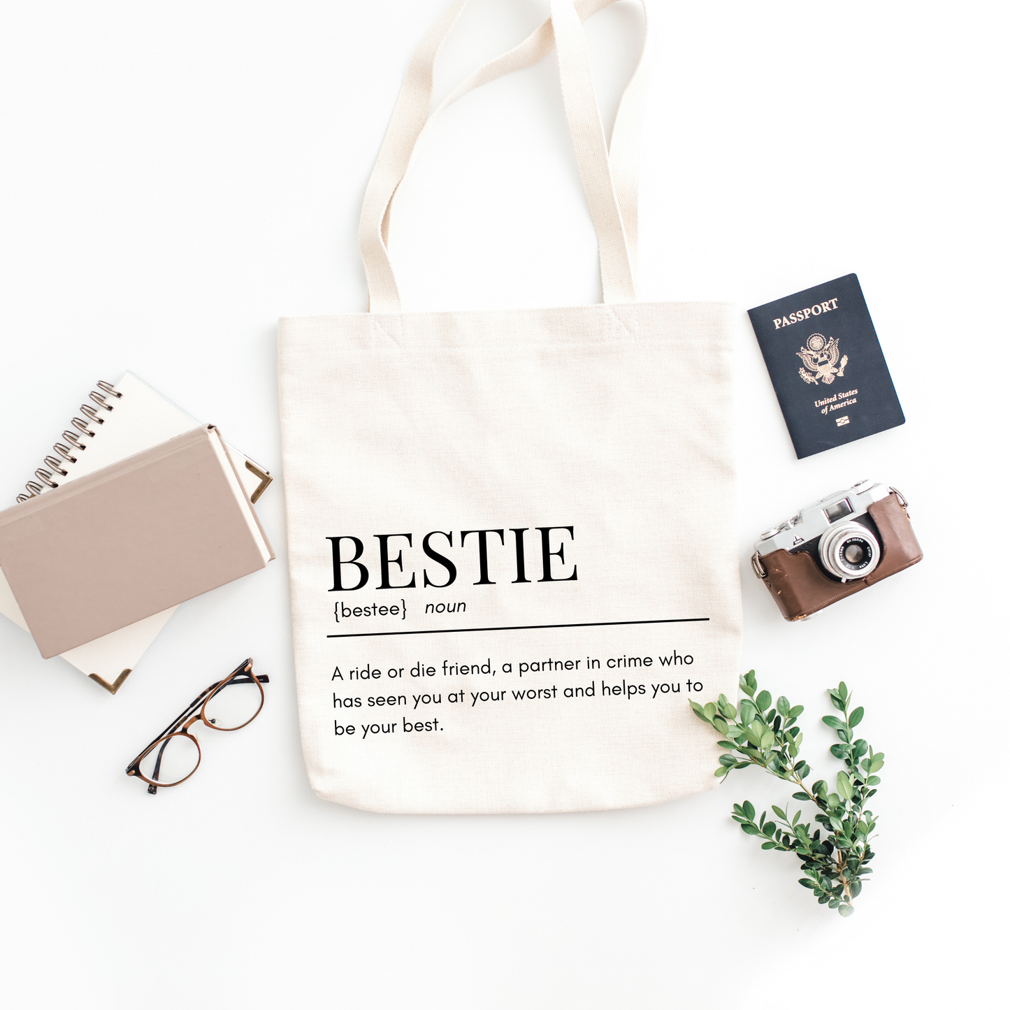 Bestie Definition Tote bag
