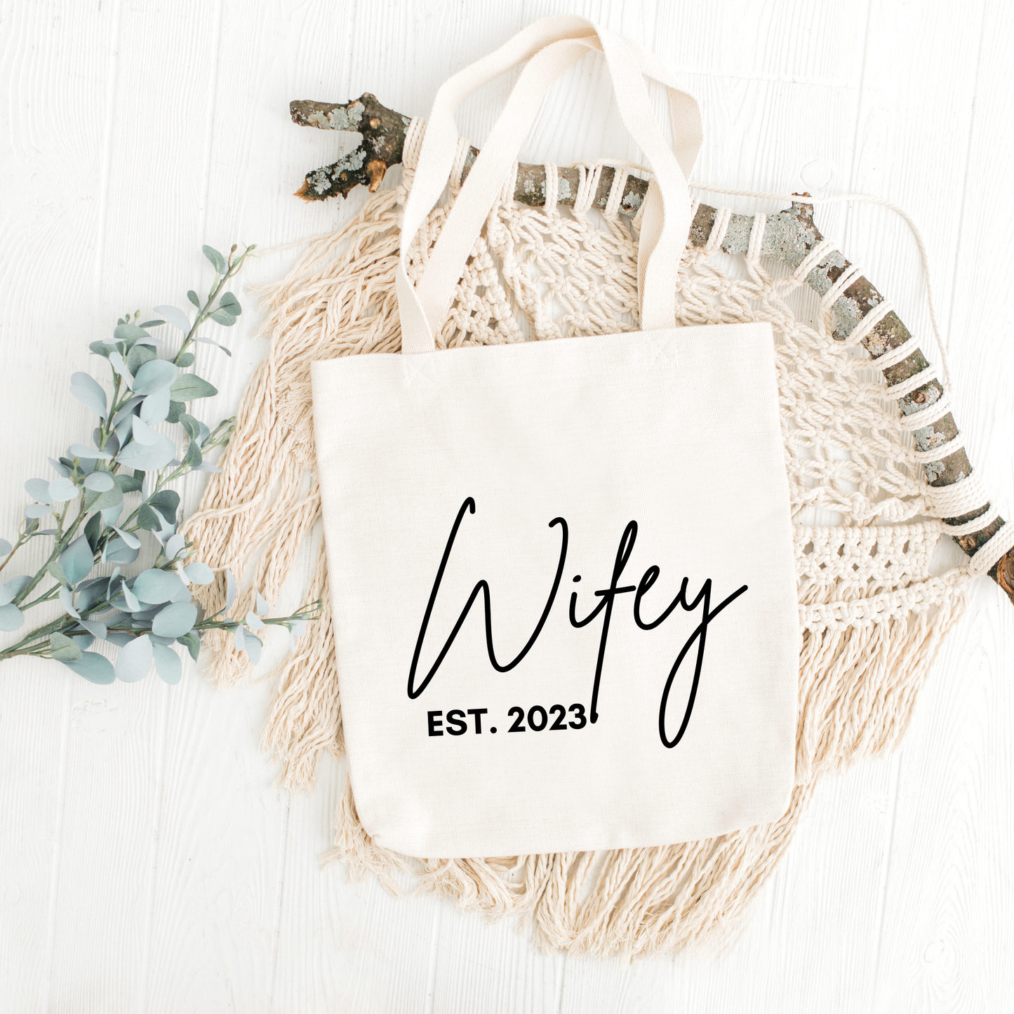 Wifey Tote bag